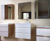 Мебель для ванной МОДЕНА, "Белая эмаль+Белый"